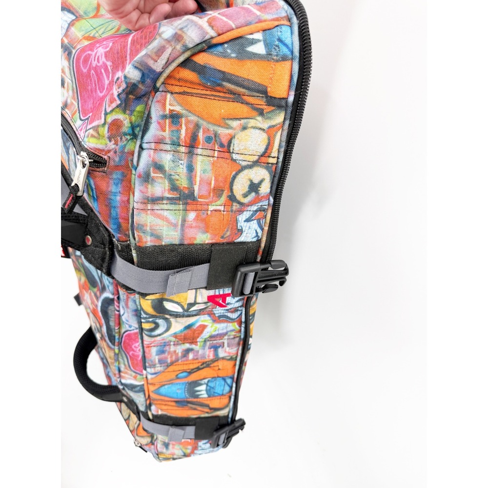 Athalon Duffel Bag Graffiti Print Style 232 NWT *read** - Picture 5 of 7